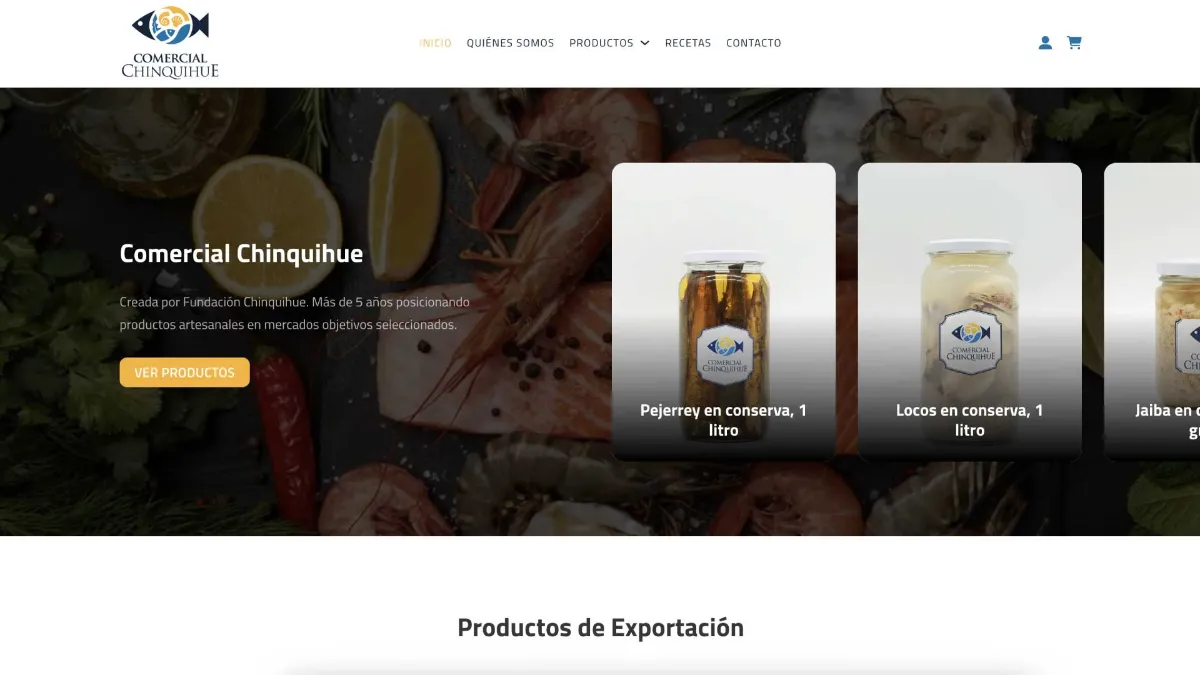 web comercial