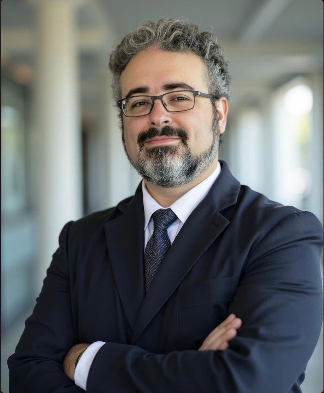 Dr. Felipe Herrera, médico de longevidad, retrato profesional