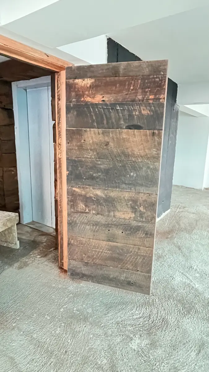 Puerta de madera a medida DeRoá